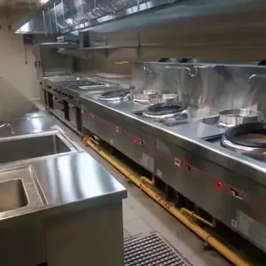 惠州厨美节能酒店工厂学校食堂餐饮通风系统工程设计安装公司