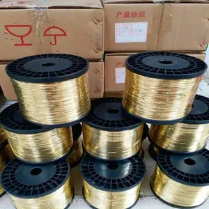 慢走丝黄铜线 线切割黄铜线 ******H65黄铜线 0.2mm黄铜丝 电镀黄铜线 威尔金属