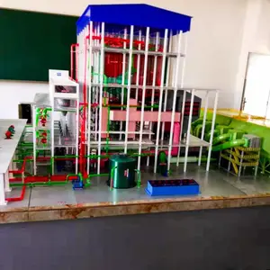 2*100��ǧ�ߴ�������Чú��ɳ�� ��ּ�LNGģ��չ����ʾ����