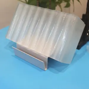 大波浪U型玻璃长虹艺术玻璃磨砂玻璃源头U型玻璃厂家支持定制