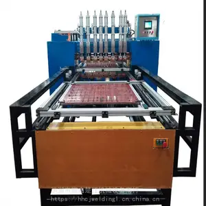 150KW电梯门板镀锌板加强筋自动碰焊机 工具箱钣金龙门排焊机
