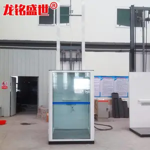 龙铭 家用电梯平稳无噪音小型家用住宅电梯 无底坑安全螺杆式别墅电梯