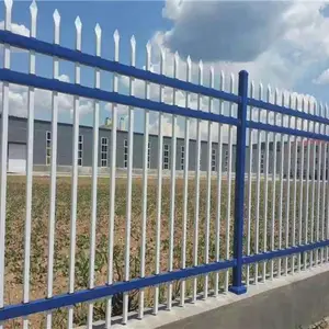 锌钢护栏 铁艺栏杆 围墙栏杆 铁艺护栏 黑色护栏