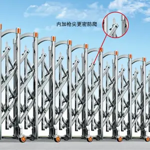 电动自动伸缩门安装南宁伸缩门生产厂家