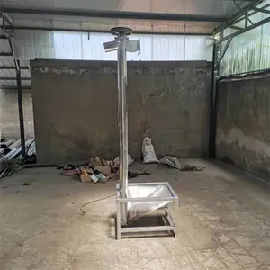 饲料加工配套上料机 食品厂不锈钢提升机厂家