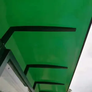 鹤山公交站候车棚顶蒙皮 公交站玻璃钢顶蒙皮 候车亭棚顶蒙皮 玻璃钢蒙皮