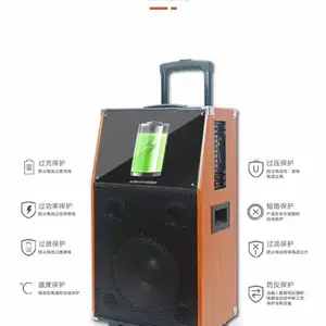 乐浪广场舞音响带触摸显示屏视频音箱播放器移动拉杆音箱家用k歌ktv便携式WIFI伴唱手提户外蓝牙音响