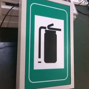 工厂批发零售隧道电光标志 LED消防设备指示标志灯箱 有交通部检测报告国标250*400*50