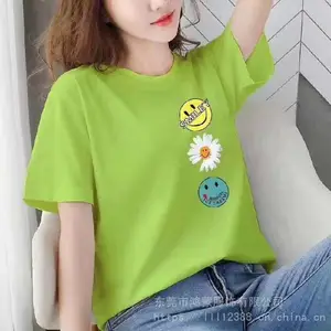 便宜几块钱T恤广东去哪找深圳摆地摊几元服装纯棉短袖T恤厂家直销