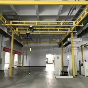 轻型组合式起重机 悬挂式起重机 刚性KBK轨道桁架起重机