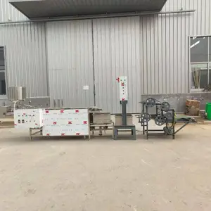 豆腐皮生产线时产300斤干豆腐机不锈钢自动折叠薄厚可调设备