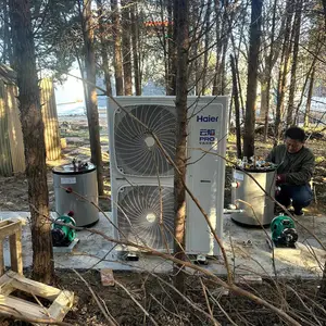 邢台水产养殖基地工业空气源热泵供暖工程升级