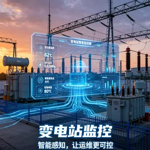 电力变电站配电房环境监控系统 温湿度漏水烟感监测 电力机房告警系统