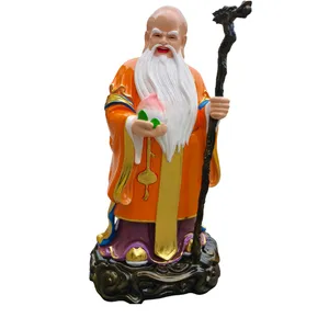 南极仙翁神像长生大帝南极星君1.8米寿星老树脂玻璃钢佛像摆件