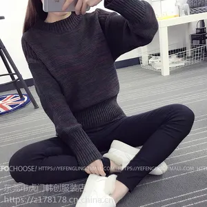 深圳几元羊毛衫女装打底衫地摊处理高领毛衣时尚百搭韩版毛衣工厂处理批发