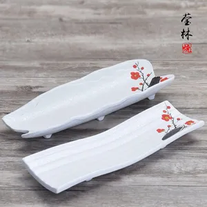 酒店创意大鱼盘陶瓷盘子大号异形盘餐厅后厨蒸饭盘甜品陶瓷水果盘