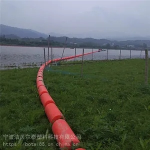 滚塑加工管式拦污排垃圾拦截塑料浮筒装置