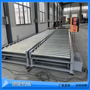 宁津德力不锈钢无动力滚筒输送机碳钢传送带辊道输送线流水线 定制