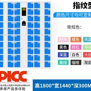 智能手机柜多种身份识别4G扫码格子储物显示屏款式可定制