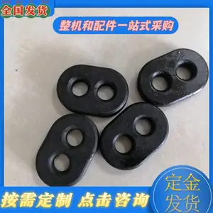 一体式刮粪机活接卡环总成组件 鸡鸭棚舍往复清粪配套锯齿环供应