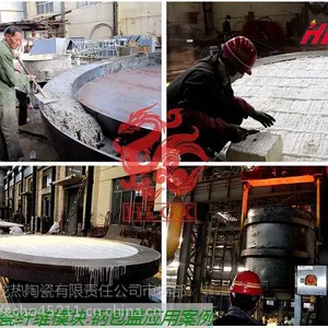 济南火龙供应钢厂中间包包盖耐火材料，含锆硅酸铝模块，耐温1350度，保温效果良好