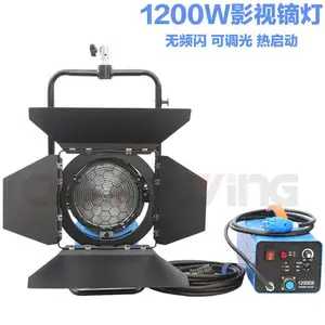 供应经济型1200W日光型影视镝灯视频拍摄灯白光可调光无频闪