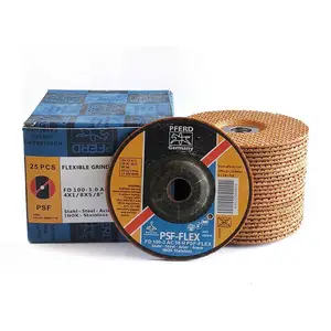 �¹�PFERD��Ȧ��ҶƬ��ĥɰ���ֽ��������ĥ���ĥƬ100mm