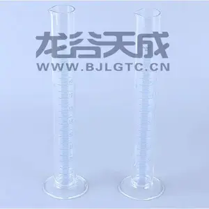 GB/T6536-2010石油产品蒸馏测定仪蒸馏量筒100ml 馏程接收量筒 玻璃刻度量筒