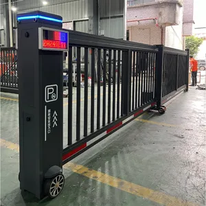 工厂电动大门/工业区电动大门/电动门找源头工厂/电动门/电动伸缩门/铝合金电动门/西川电动伸缩门