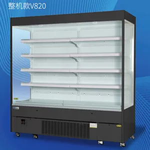 凯雪商用冷柜 V820Z-2.0M-A 超市商用风幕柜 2米超市风幕展示柜 水果保鲜陈列柜