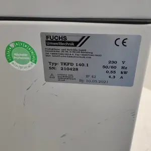 德国Fuchs Umwel过滤器滤配套滤垫TkF EU51工厂现货