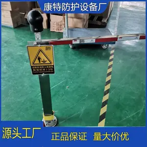 门禁款防爆人体静电释放器智能语音播报静电安全闸机开启