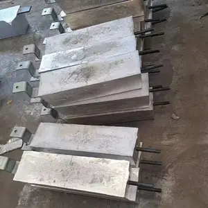 船用防腐螺栓式铝阳极 铝锌铟镉牺牲阳极 螺栓式锌块铝块阴极保护