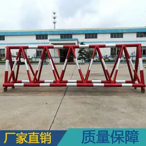 厂家供应圆管移动防撞防护拒马护栏/学校大门挡车三角架子护栏