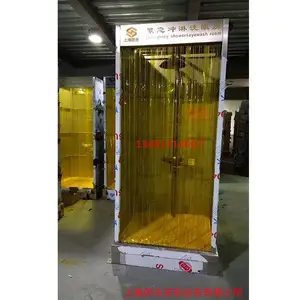 JH-X630匠合紧急喷淋洗眼房、不锈钢洗眼房、玻璃钢洗眼房厂家