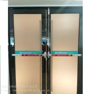 供应炜祥安70J消防门推杆锁 玻璃门逃生锁专业安装