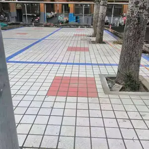 广场砖 楼顶砖 屋面砖 厦门陶瓷砖厂家 白色蓝色 全瓷加厚
