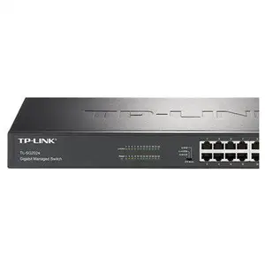 TP-LINK TL-SG2024 24口机架式全千兆交换机企业网络监控云管理