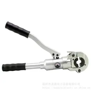 �����ֶ�Һѹǯ�����ҡ�б���ߣ�ѹ��ǯ�Ӵ�������ѹ��ǯ