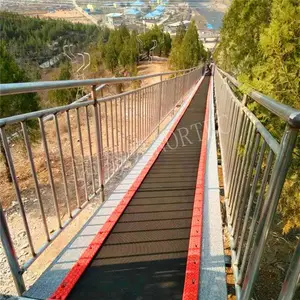 湖北宜昌三峡奇潭风景区魔毯380米 诺泰克景区魔毯价格