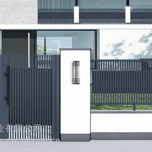 Outdoor courtyard door factory