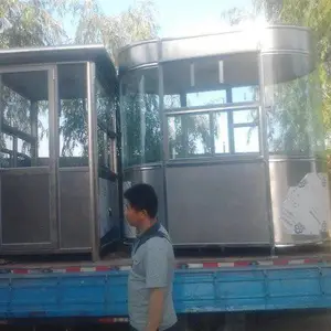 旅炬岗亭 不锈钢岗亭 钢结构岗亭