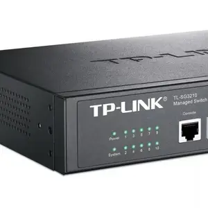 TP-LINK 8口千兆+2个SFP口POE二层网管型交换机TL-SG3210PE