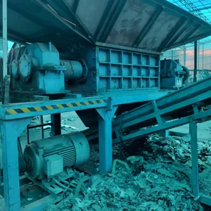 撕布机 1500型 55KW*2 刀片直径450mm 宽40mm