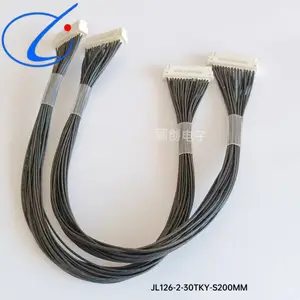 矩形连接器 JL126-2-30TKY-S200MM JL126-2-30TKY-S100MM双头 接插件 骊创