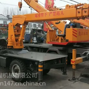 河北保定三轮平板移树吊 五征底盘背树吊 定做各种型号随车吊