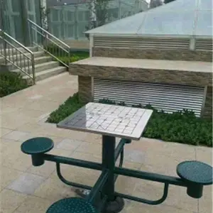 晶康牌YDQC-22006型新国标限位室外健身器材 棋盘桌 棋牌桌 深受用户认可