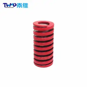 红色中载荷日标弹簧JIS标准弹簧替代盘起米思米直销五金弹簧