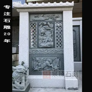 专业定制 寺院大殿景墙浮雕 门面墙佛像浮雕 泉臻古建