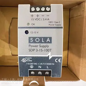 美国SOLA Emerson 15V 直流电源 SDP3-15-100T SDP315100T